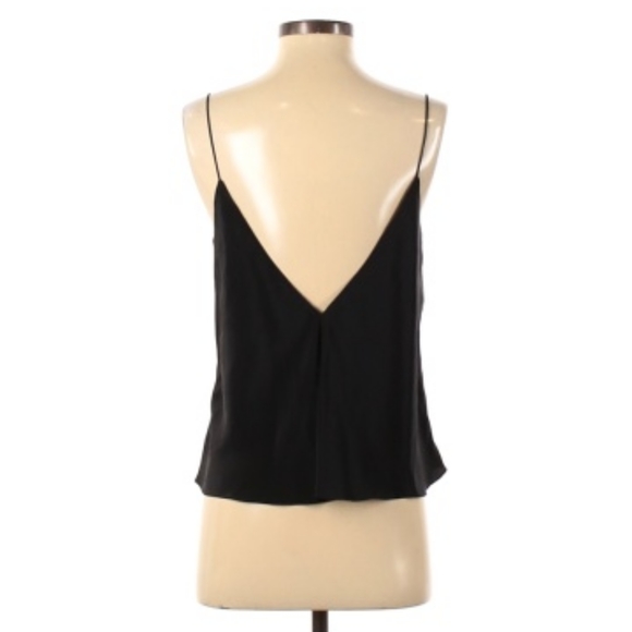 Amanda Uprichard Black Silk Tank - Picture 2 of 6